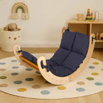 Pikler Climber Skye Decor, ngjyrë lisi dhe antraciti, BLTYZ-AKTV048