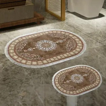 Set tapetesh për banjo (2 copë), Mijolnir, 410615 - O, bezhë