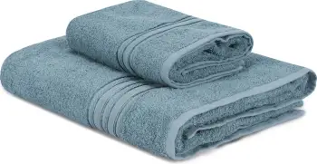 Set peshqirësh (2 copë), Mijolnir, ngjyrë indigo blue
