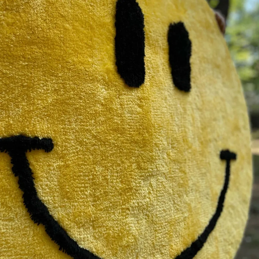 Tapet banje akrilik Mijolnir, ngjyrë e verdhë Smile - 2
