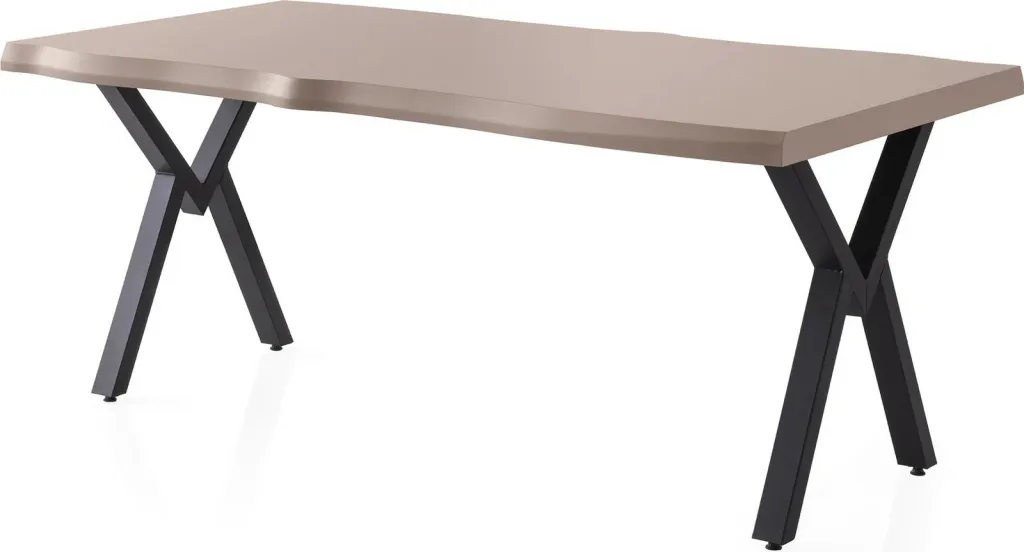 Tavolinë ngrënieje Skye Decor, ngjyrë mocha e çelët, Gala - 3021 - 3