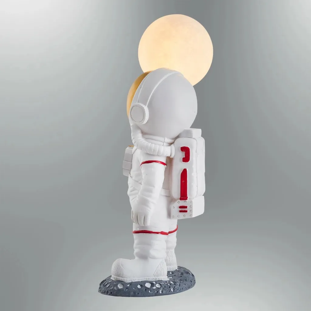 Llambë tavoline Opviq, astronaut, e bardhë, L1132 - 6