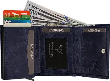 Portofol për burra, ngjyrë kaltër e errët, Zoozie Bags, Bryant