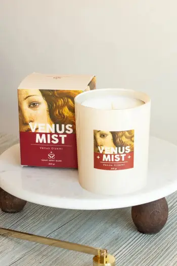 Qiri aromatik Venus Mist, ngjyrë bezhë, Evila Originals