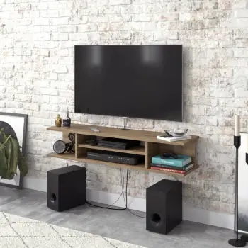 Komodë TV Skye Decor, ngjyrë arre, Pivot