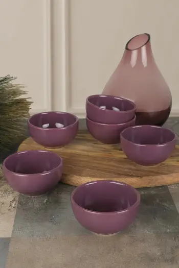Set pjata për salcë, ngjyrë vjollcë, Hermia Concept, ST101106F498A0000000AZ1000, 6 copë