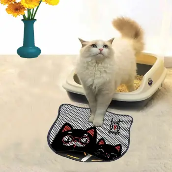 Tapet për rërë mace, Paws & Whiskers, Kdkafa0215, shumëngjyrësh, 40x50cm