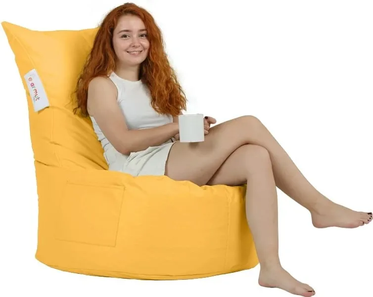 Qese kopshti për ulje, ngjyrë e verdhë, Atelier del Sofa, Balina - 5