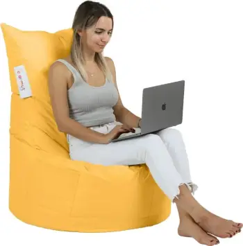 Qese kopshti për ulje, ngjyrë e verdhë, Atelier del Sofa, Balina