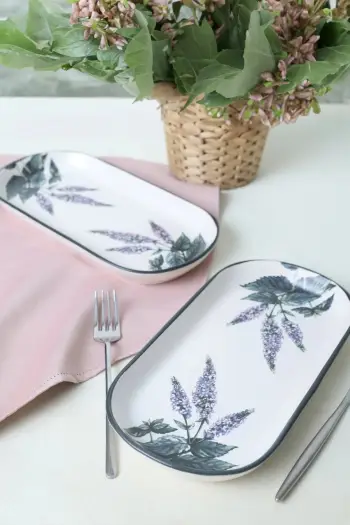 Set pjatash servirëse, 2 copë, Hermia Concept, X00018832