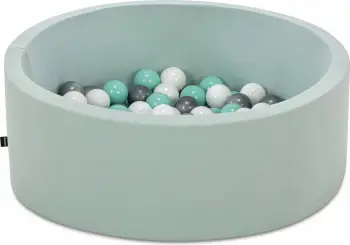 Pishinë me topa, Bubble Pops v6, ngjyrë mint, Evila Originals