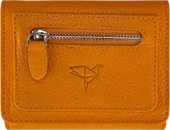 Portofol për gra, ngjyrë mustard, Zoozie Bags, Moon