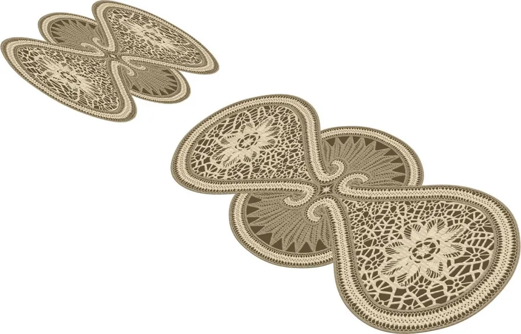 Set tapetash për banjo (2 copë), krem, Mijolnir, 21015515Kr - 4