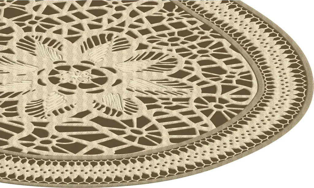 Set tapetash për banjo (2 copë), krem, Mijolnir, 21015515Kr - 5