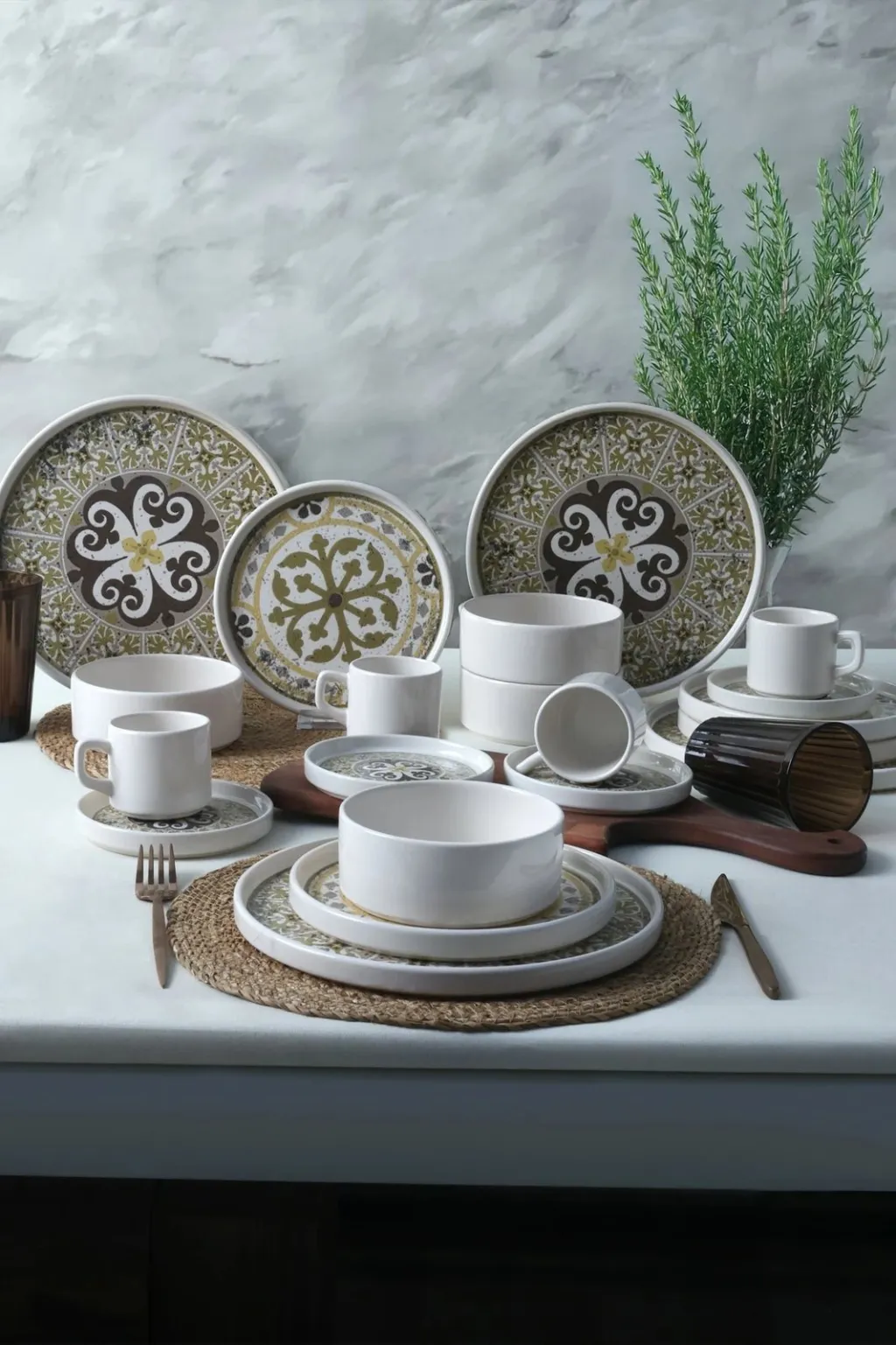 Set darke 20 pjesësh Hermia Concept, X00018879 - 3