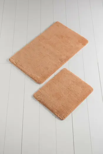 Set tapetash për banjo akrilik, 2 copë, ngjyrë portokalli