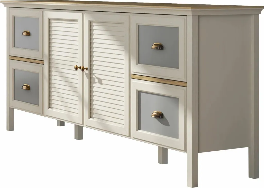 Konsol Skye Decor, krem, lis, gri, FRN-21010 - 6