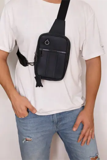 Çantë crossbody ngjyrë e kaltër e errët, Zoozie Bags, HDCPCP1001