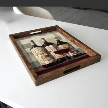 Tabaka druri, shumëngjyrëshe, Evila Originals, REF048, 48x38x4cm