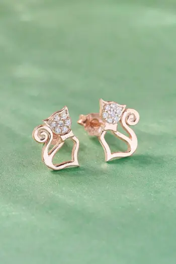Vathë argjendi ngjyrë rozë gold Jumeon, 10977ROS