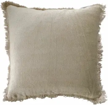 Jastëk dekorativ BELUD, material poliester, bezhë, 45x45cm