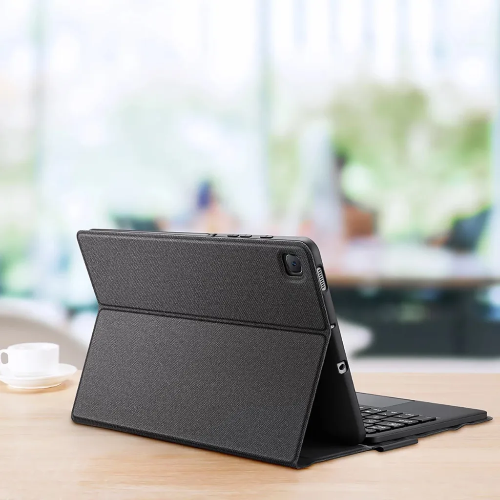 Mbështjellës me tastierë Bluetooth Dux Ducis TK Series për Samsung Galaxy Tab S6 Lite, i zi - 4