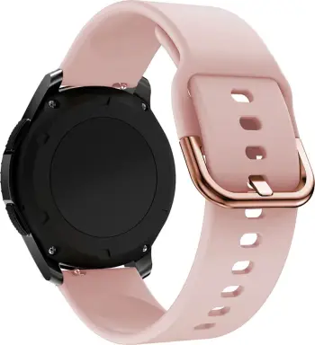 Rrip silikoni Hurtel Silicone Strap TYS për Samsung Galaxy Watch 20 mm, për kasa 40/41/42/43/44 mm, rozë