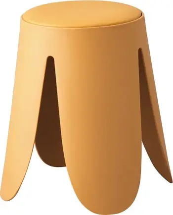Stool Tulip, ngjyrë mustard, 30x30x46cm