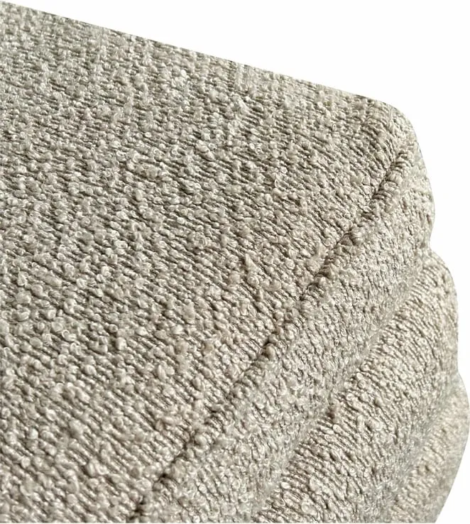 Stool me hapësirë për ruajtje, ngjyrë latte, 110x40x44 - 5