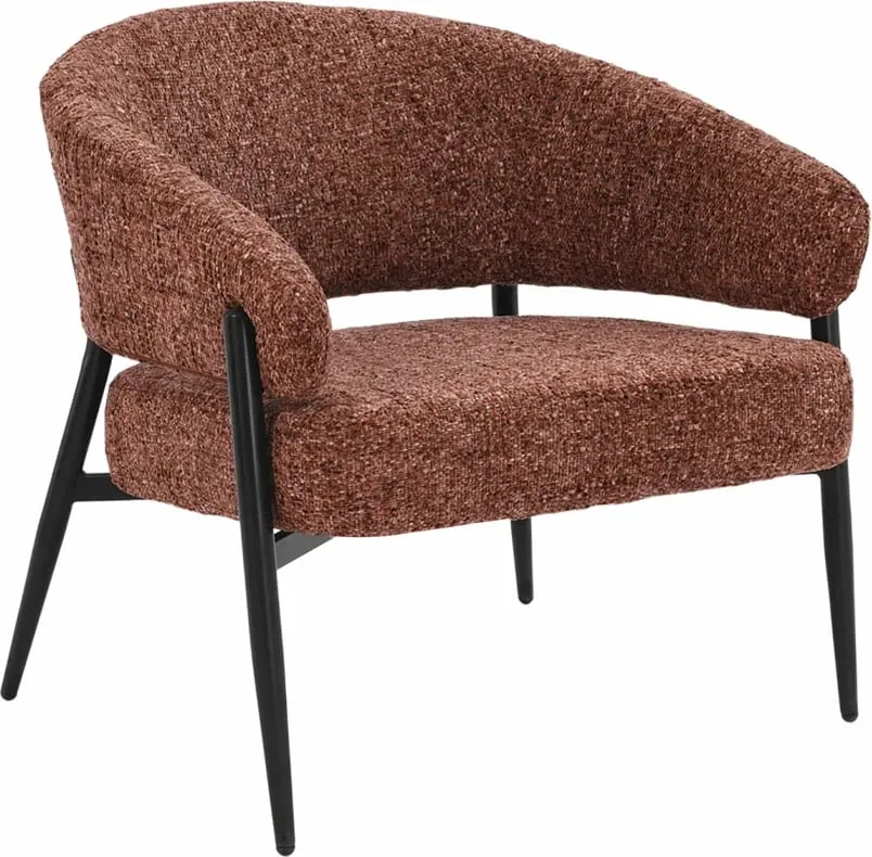 Fotelje Moritz, terrakota, 73x72x75 cm - 1