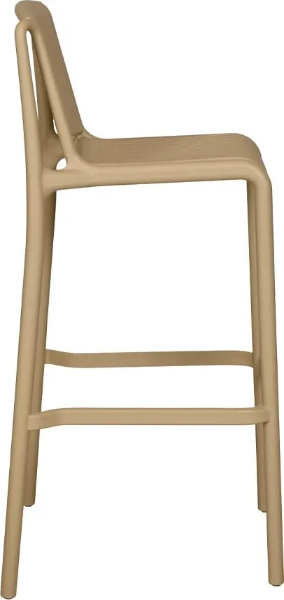 Karrige për bar Polly, ngjyrë karamel, 42x50x100.5 cm - 2