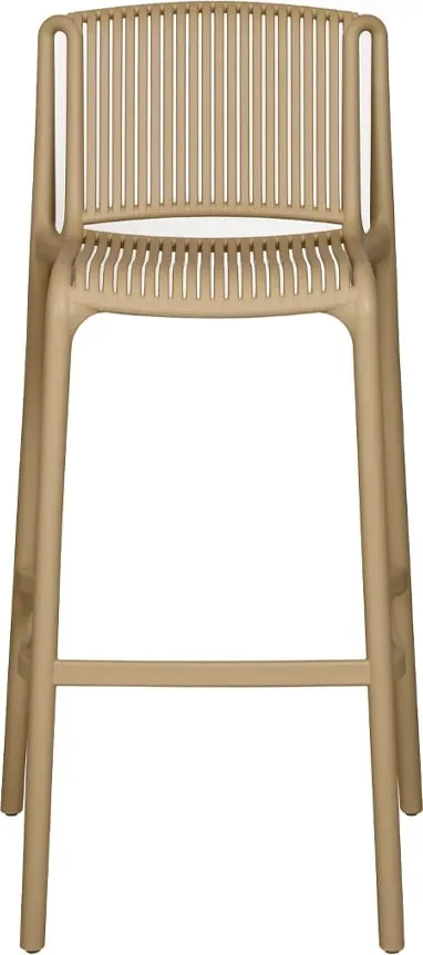 Karrige për bar Polly, ngjyrë karamel, 42x50x100.5 cm - 3