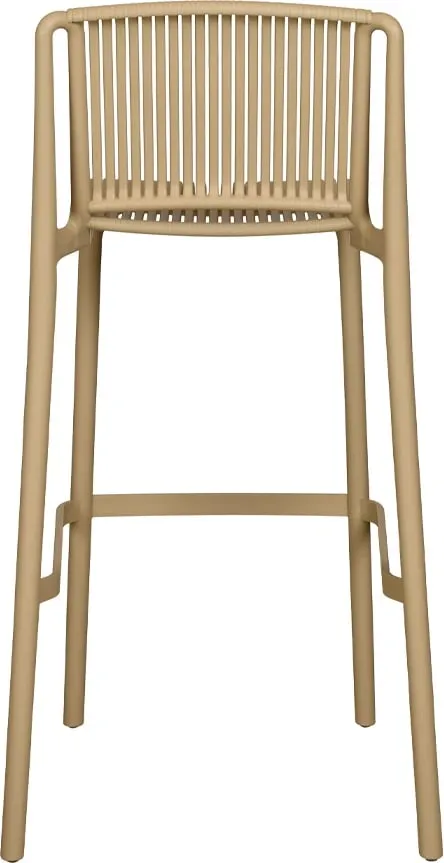 Karrige për bar Polly, ngjyrë karamel, 42x50x100.5 cm - 4