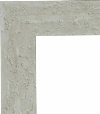 Pasqyrë Lithos, e bardhë-bezhë, 65.8x1.5x125.8