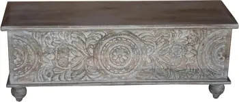 Arkë SARI, ngjyrë e bardhë decape, 125x40x46