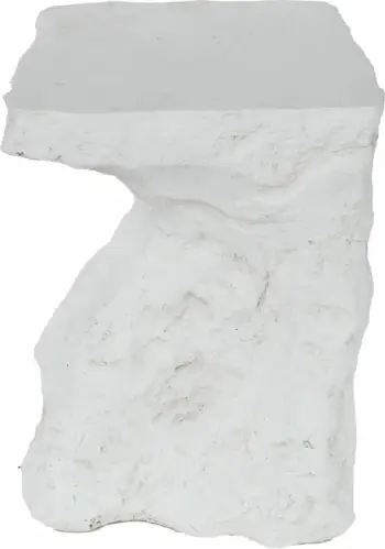 Tavolinë anësore GRECIA, e bardhë, 39x36x51cm