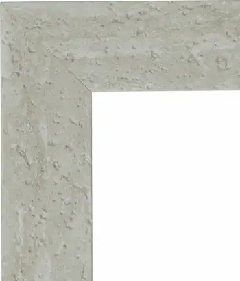 Pasqyrë Lithos, ngjyrë e bardhë-bezhë, 65.8x1.5x95.8 cm