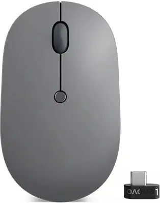 Maus Lenovo Go Office Ambidextrous RF Wireless Optical 2400 DPI, Zi