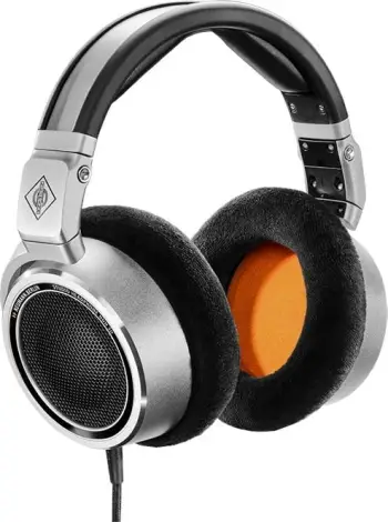 Kufje Neumann 509111, open back, circumaurale, e bardhë alumini