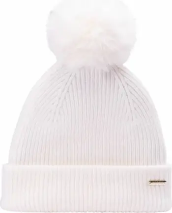 Kapelë dimri Fitanu unisex, e bardhë