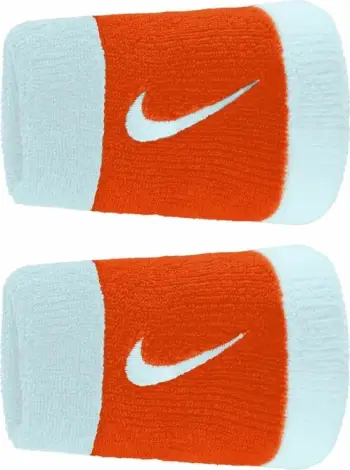 Doreza kyçi Nike Swoosh Doublewide 92800648540, absorbim i djersës, set 2 copë, shumëngjyrëshe