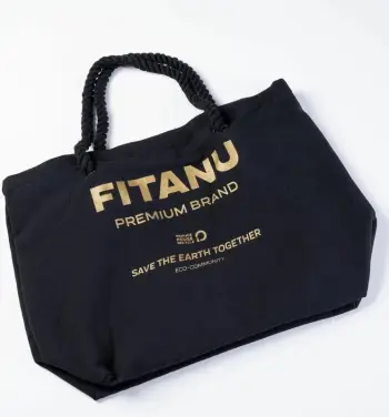 Çantë krahu Fitanu unisex, e zezë