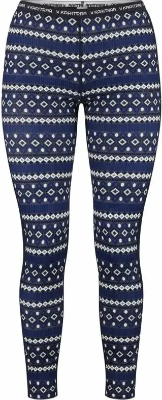 Leggings termoaktive Kari Traa Lune Pant W, për femra, elastike, të zeza