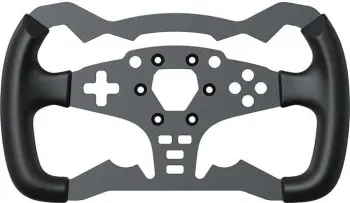 Rreth timoni për simulime Moza Racing ES RS032, 280 mm, alumini, për Formula 1 dhe rally