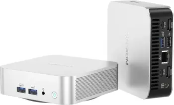 Kasë GEEKOM A6, Ryzen 7 6800H, 32GB RAM, 1TB SSD, Windows 11 Pro, Argjend