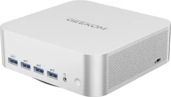 Kasë GEEKOM A8 Max, Ryzen 9 8945HS, 32GB RAM, 2TB SSD, Windows 11 Pro, argjendtë