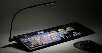 Tastierë LogicKeyboard Adobe Premiere Pro CC, full-size, QWERTZ, me kabllo, USB, shumëngjyrëshe