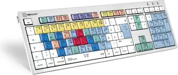 Tastierë LogicKeyboard Steinberg Cubase/Nuendo ALBA DE për Mac, shumëngjyrëshe