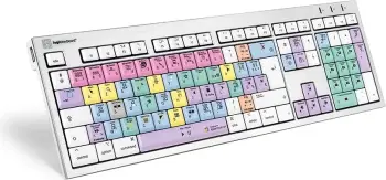 Tastierë LogicKeyboard Final Cut Pro X ALBA FR Mac, shumëngjyrëshe