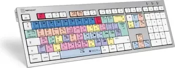 Tastierë LogicKeyboard Adobe Premiere Pro CC ALBA UK për Mac, me taste të ngjyrosura
